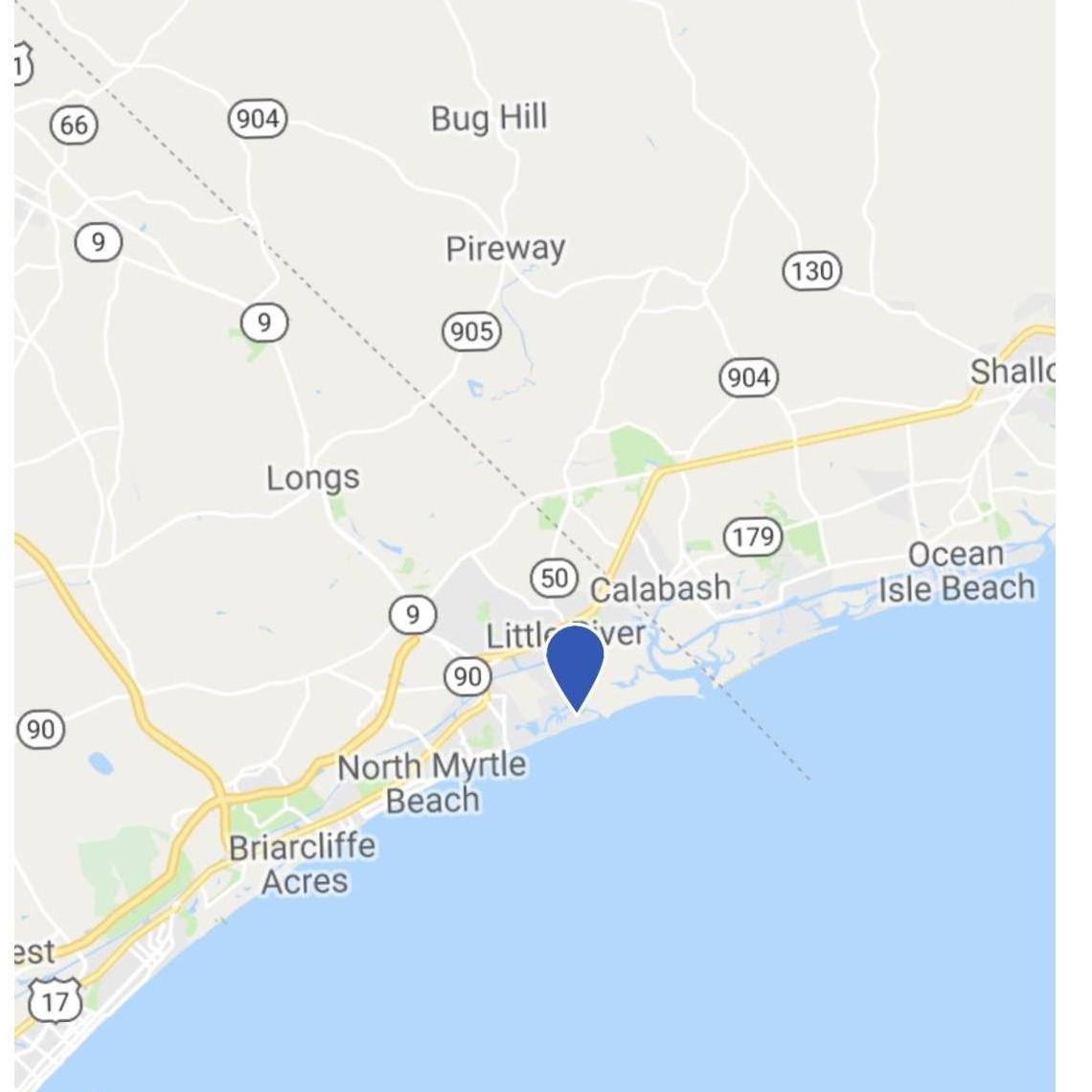 Wedding Location Map!