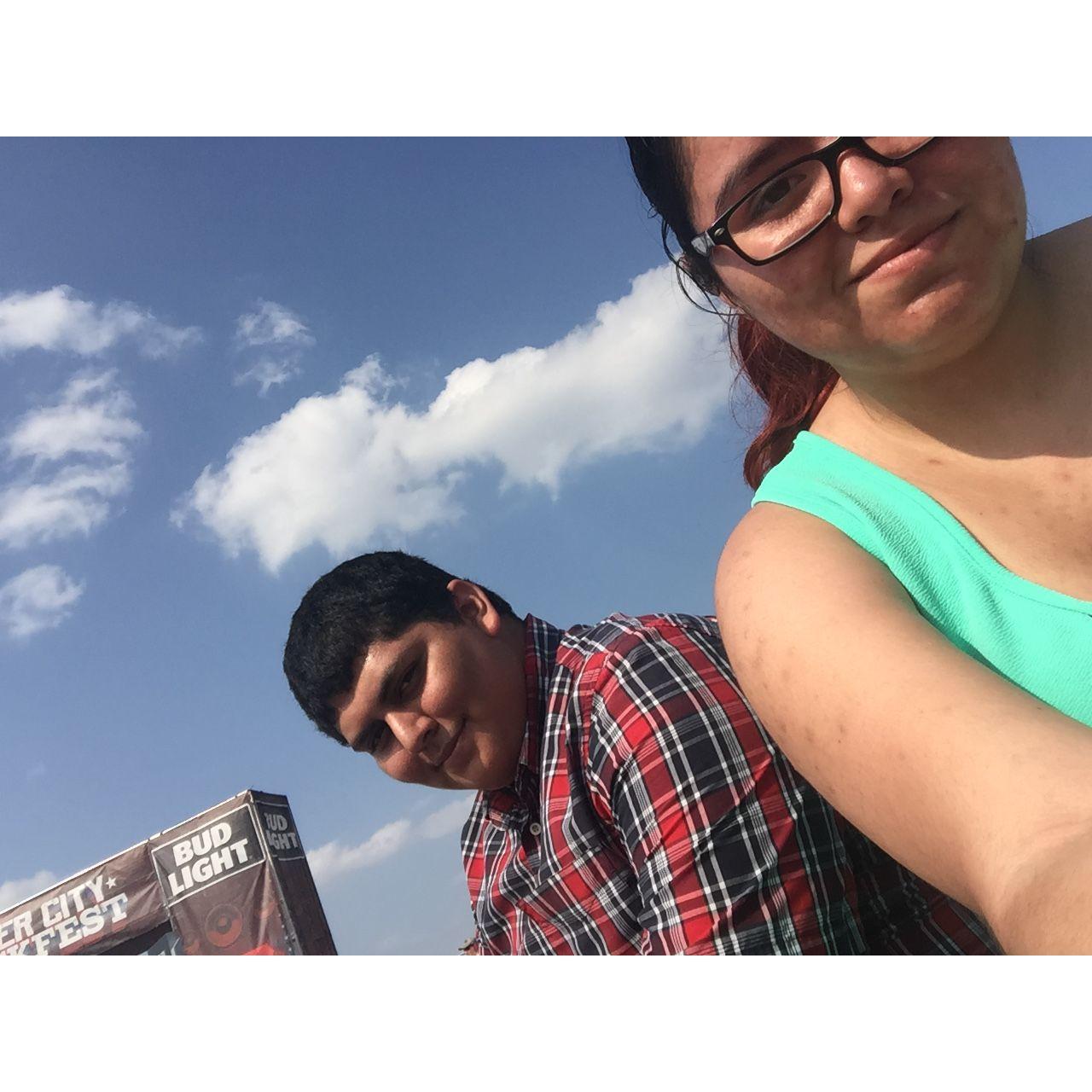 Jacel's first, & last, River City Rockfest (This was the last yr before it was cancelled).