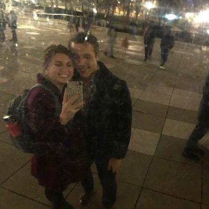 Playing tourist for the evening! #BeanSelfie