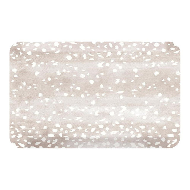 House of Noa Nama Standing Mat – Anti-Fatigue Cushioned Kitchen Mats for Floor | Ergonomic Bounce-Back Foam Kitchen Mats | Anti-Fatigue Mats for Kitchen & Standing | Fawn Brown | 22" x 36"