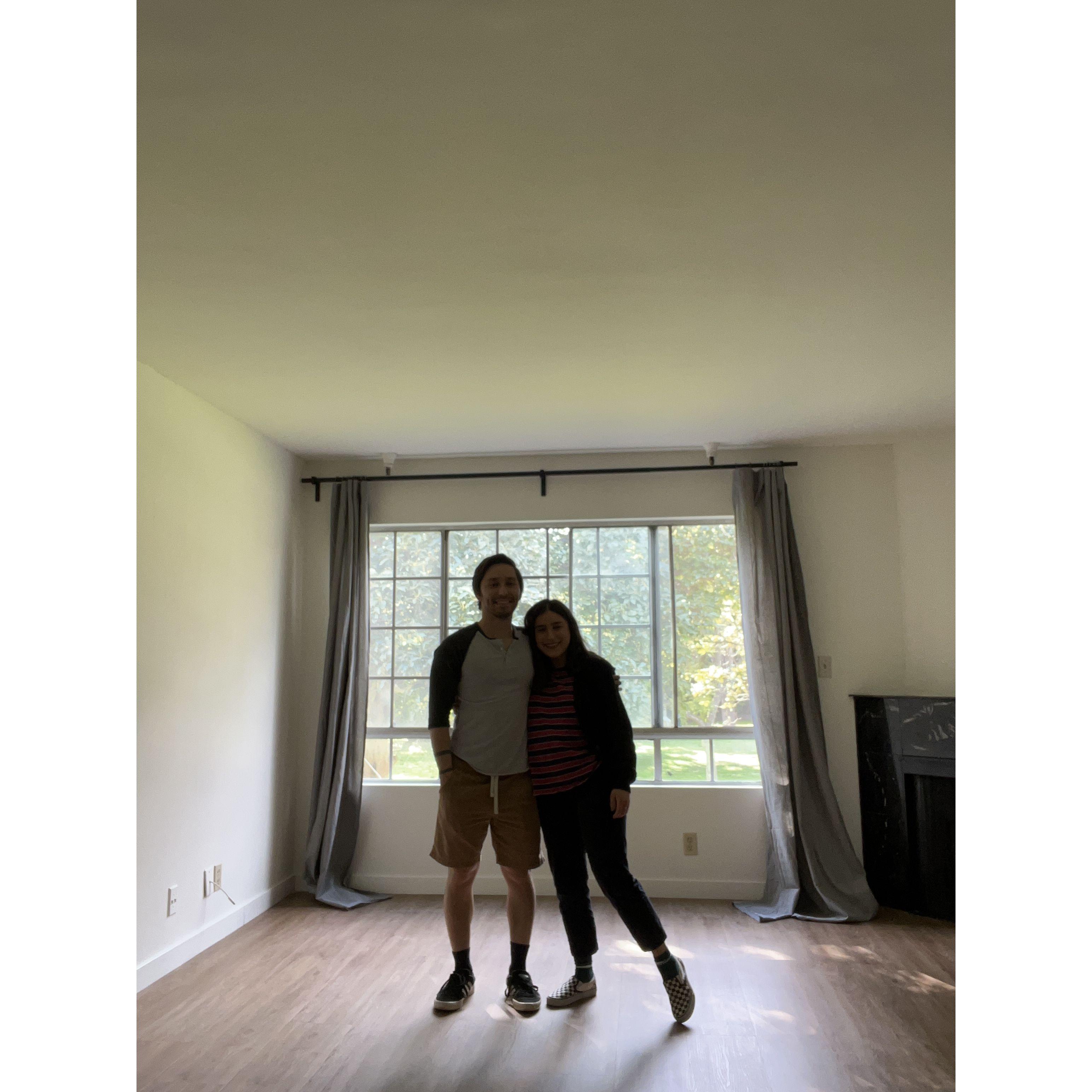 Fell in love with our apartment immediately!!!