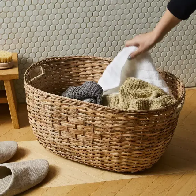 Olli Ella Handmade Tuscan Laundry Basket