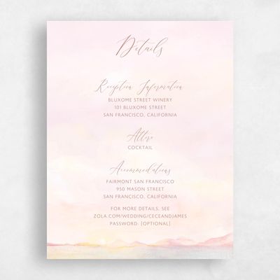 Soft Pink Wedding Enclosure - Andalusia