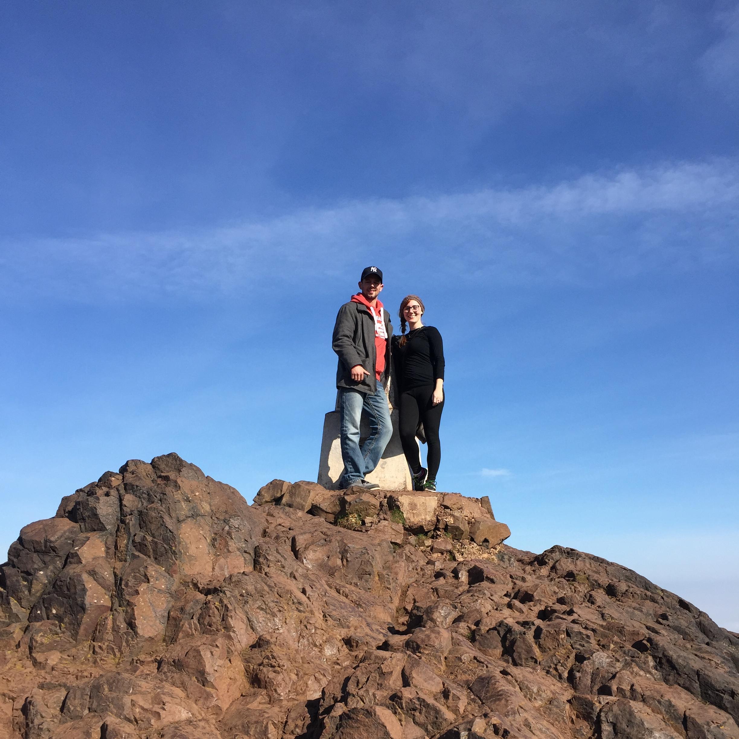 On top of the world- Arthur's Seat, Edinburgh, Scotland
