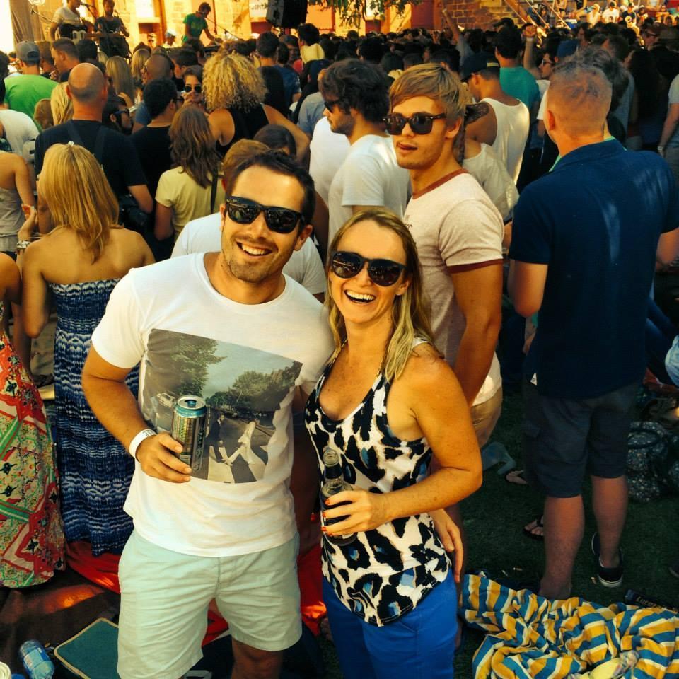 First fun day out together; Acoustics Concert, Pretoria, South Africa
