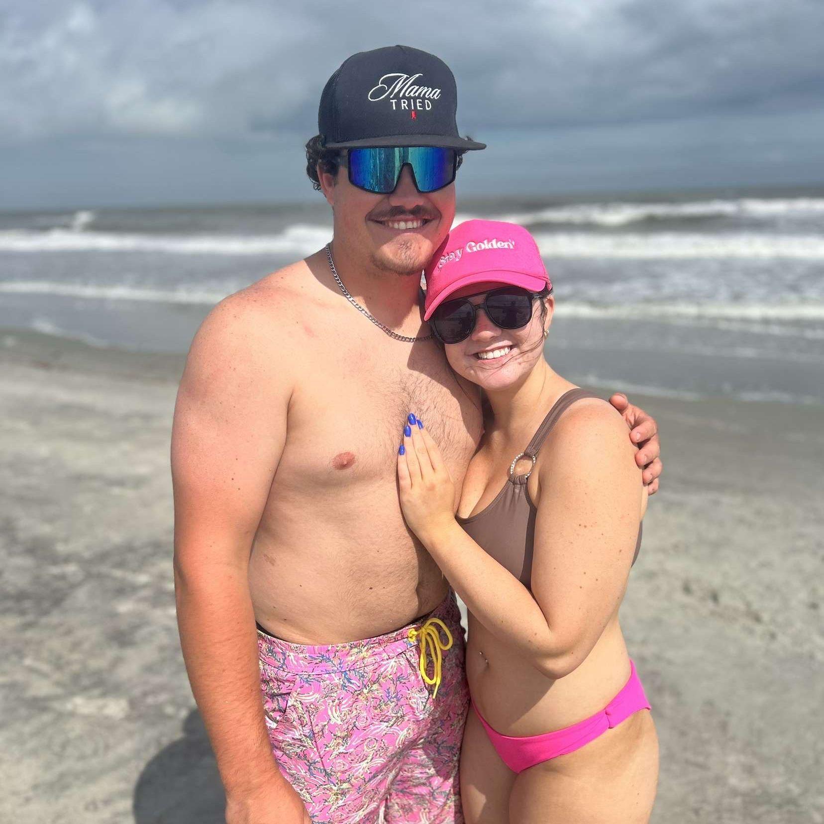 Our first camping/ beach trip