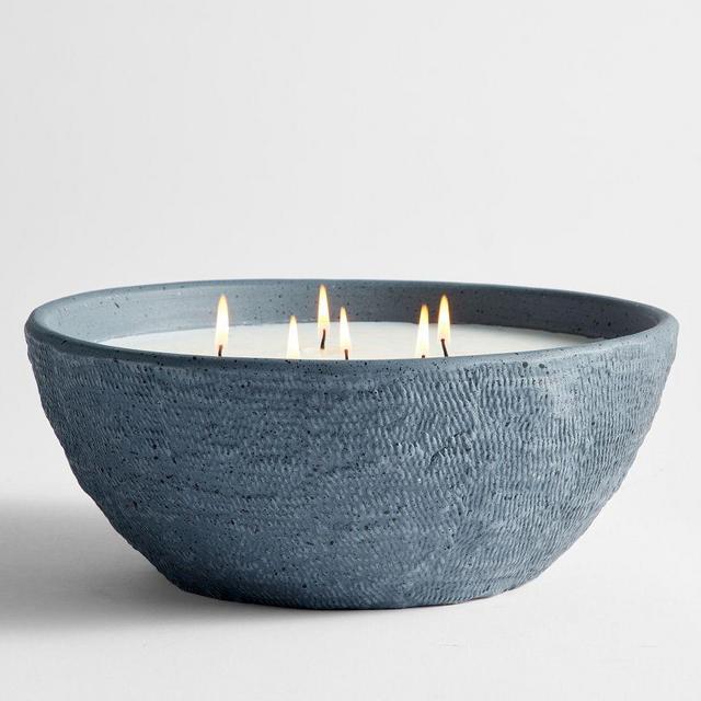 Frasier Scented Candle, Sea Salt & Vetiver Scented Candle, XL - Slate