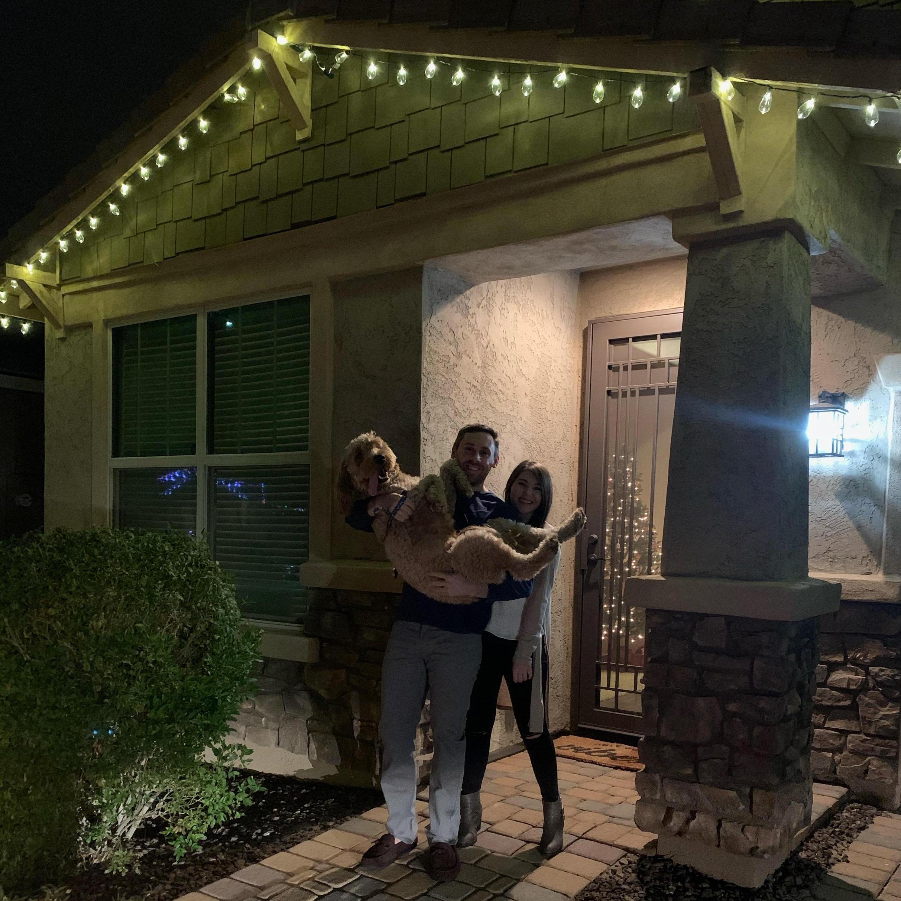Our first Christmas in our home 2020