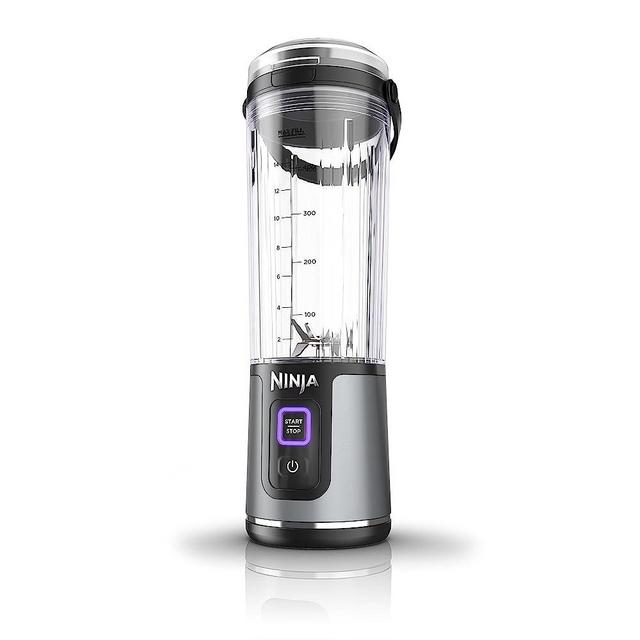 Ninja BC151BK Blast Portable Blender, Cordless, 18oz. Vessel, Personal Blender for Shakes & Smoothies, BPA Free, Leakproof Lid & Sip Spout, USB-C Rechargeable, Dishwasher Safe Parts, Black