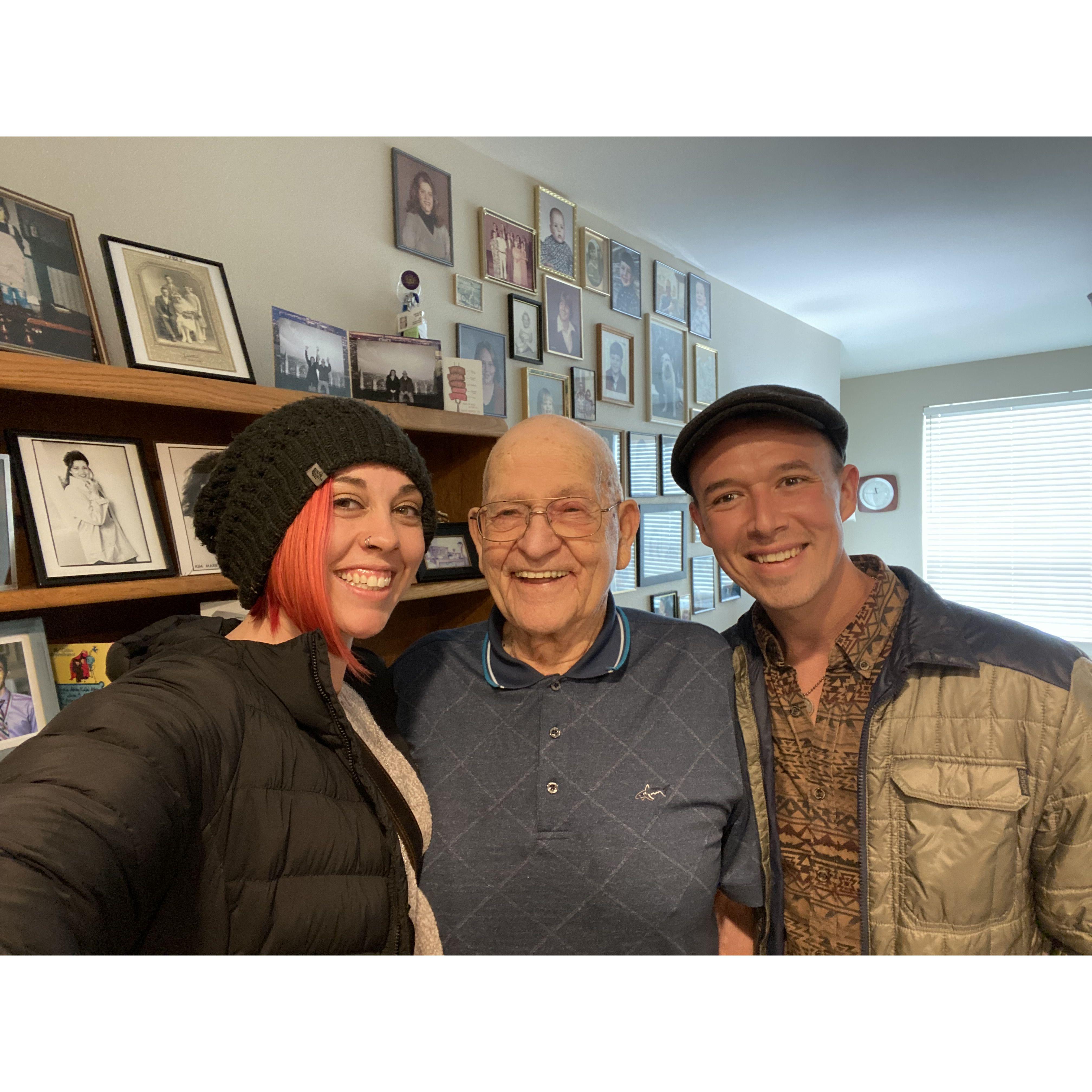 Visiting with my Grandpa Dan