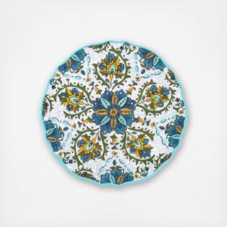Allegra BPA Free Melamine Salad Plate, Set of 4