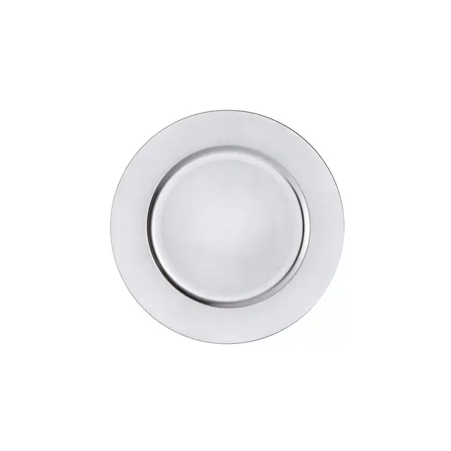 Simply Essential™ Charger Plates in Silver (Set of 6)