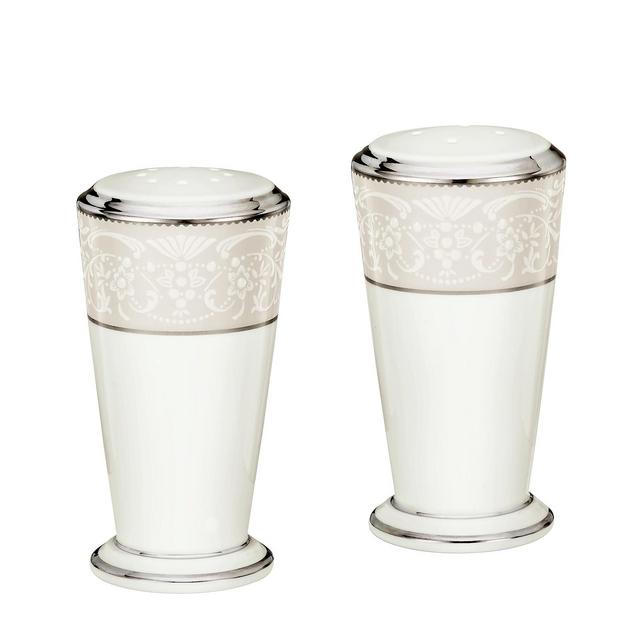 Noritake "Silver Palace" Salt & Pepper Set