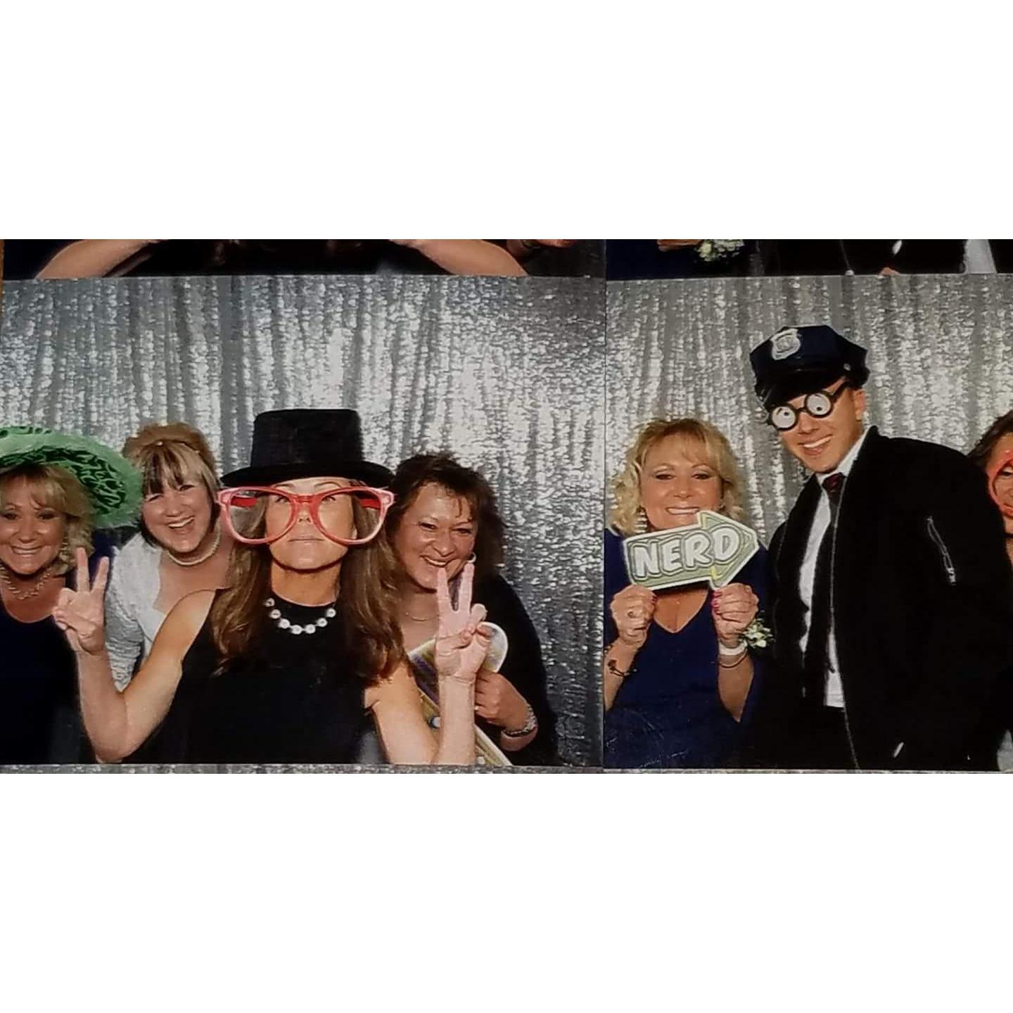 Photo booth fun!