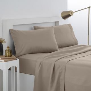 Easy Living Solid 4-Piece Sheet Set