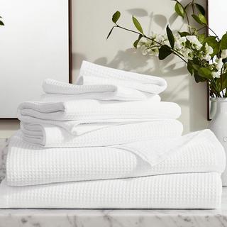 Waffle Terry 6-Piece Bath Towel Set