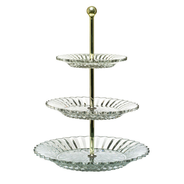 Baccarat "Mille Nuits" 3 Level Pastry Stand