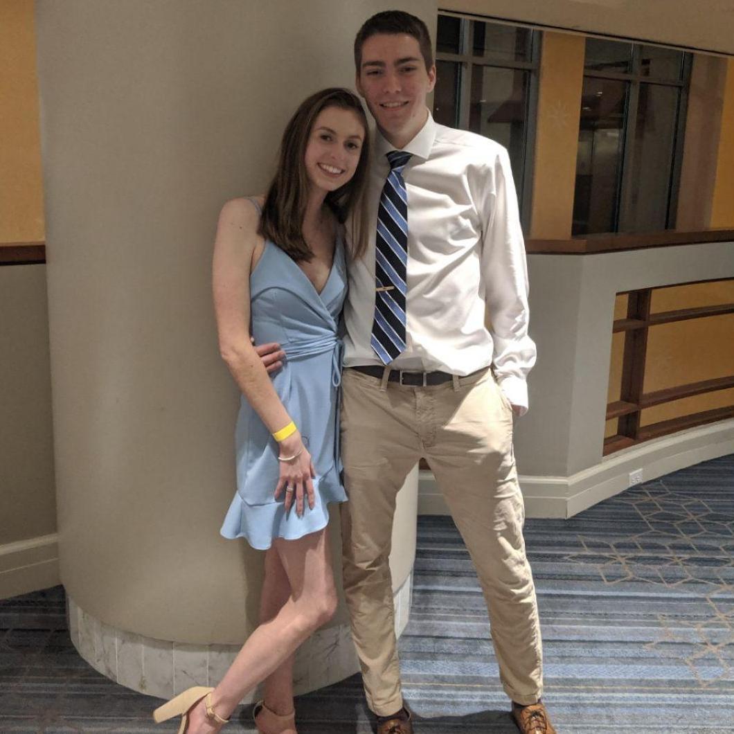 October 2019
Haley brought John to her sorority formal. This is John and Haley's first picture together!