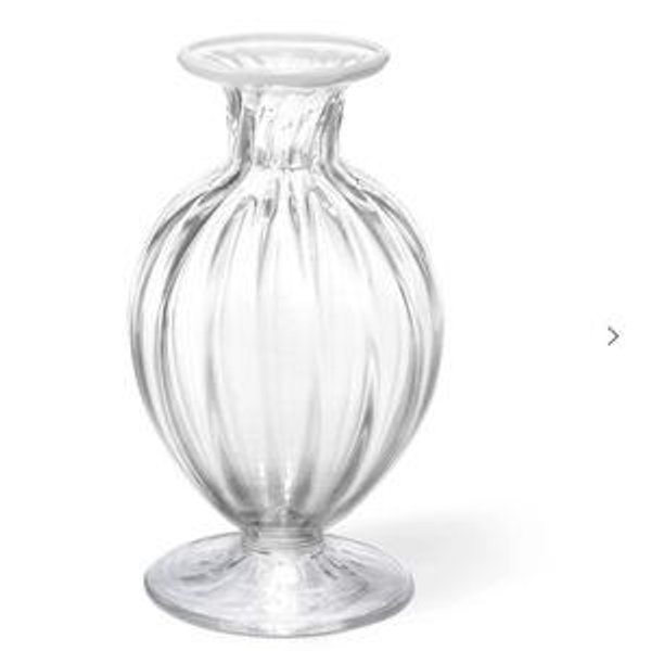 Clementina Vertical Optic Texture Tall Bud Vase