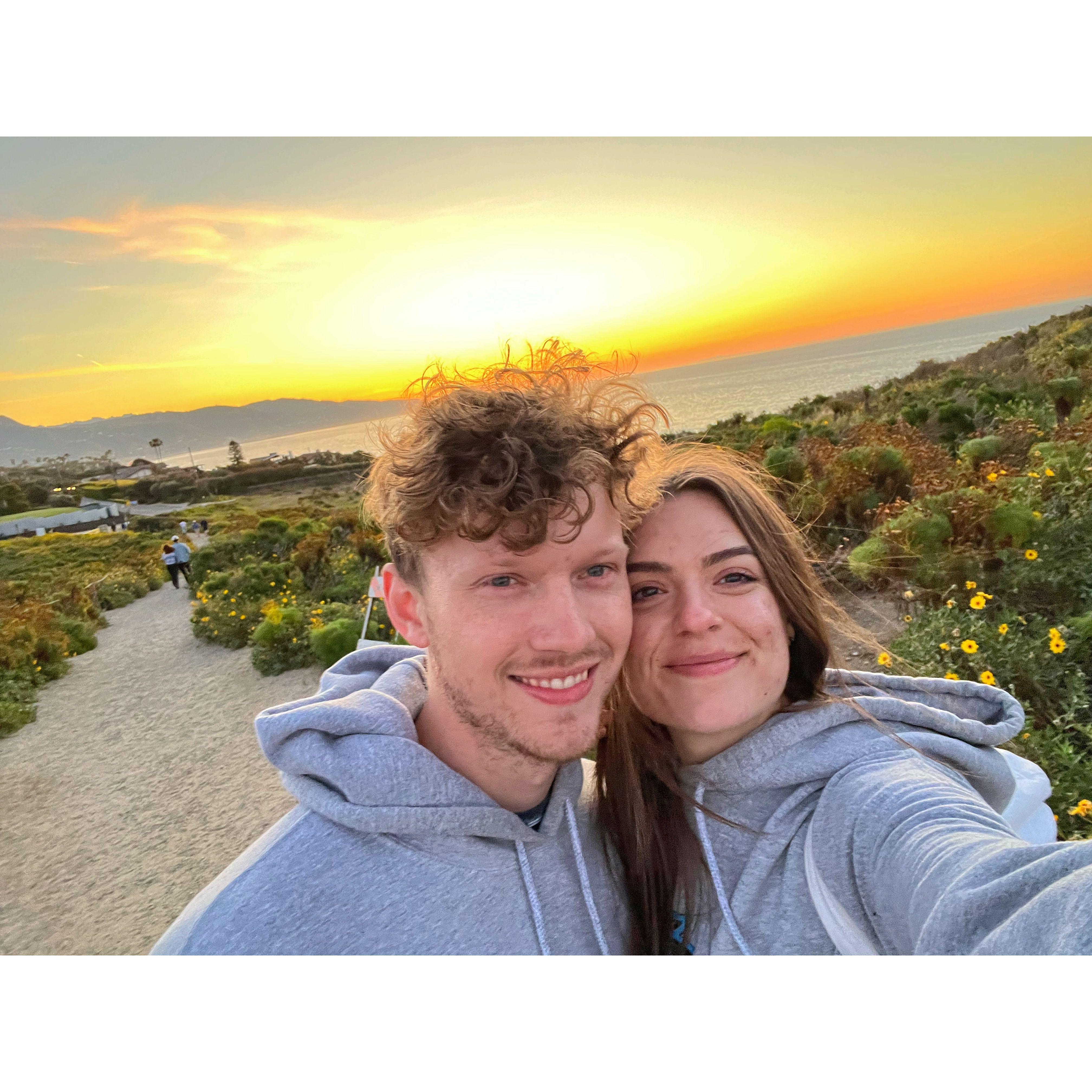 Our favorite spot in Malibu -- Point Dume