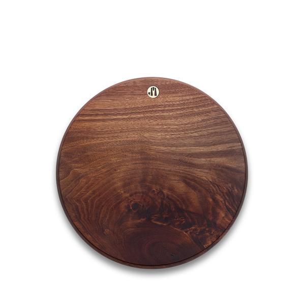 Round Walnut Cutting Board