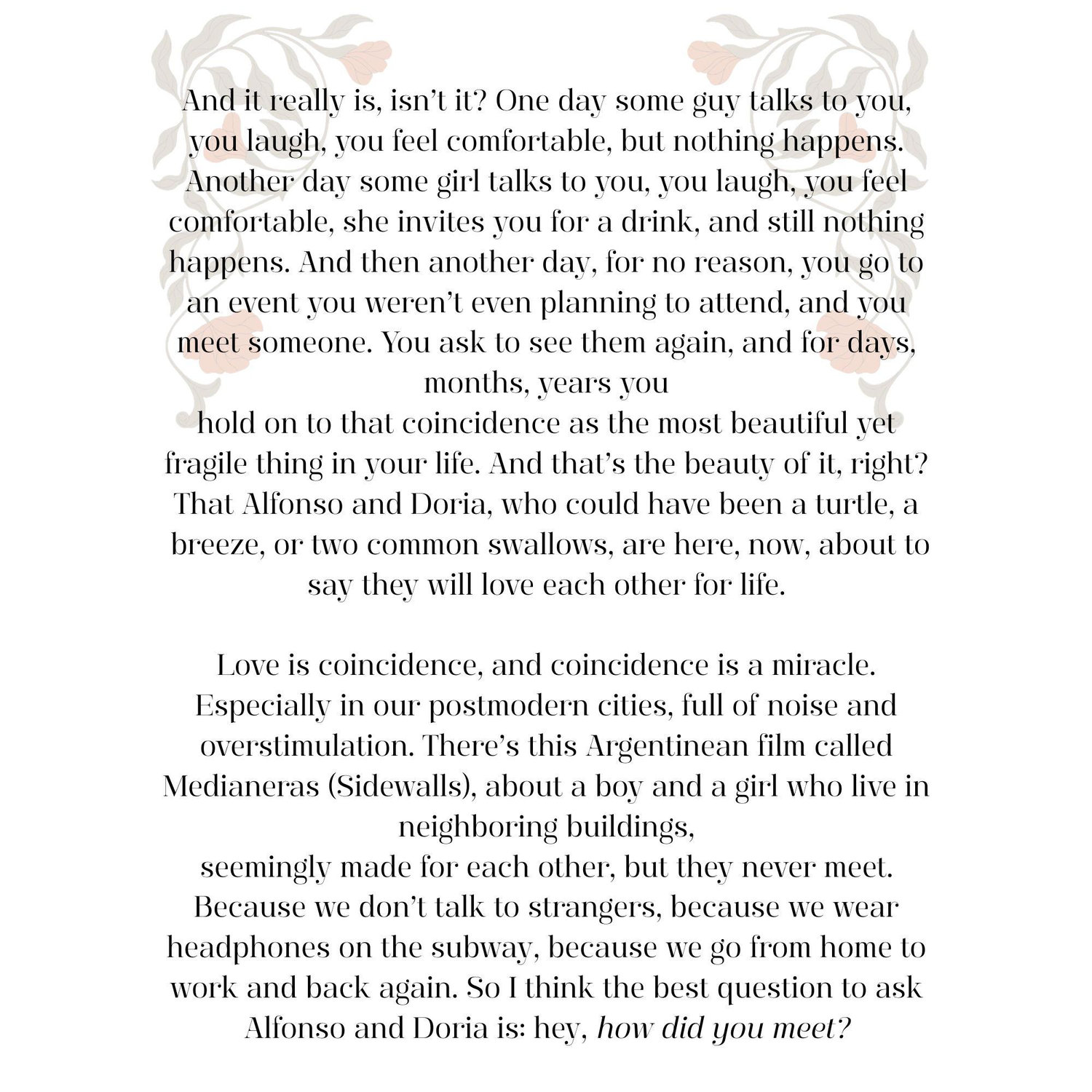 Dr. Correa's ceremony address. Pg 3