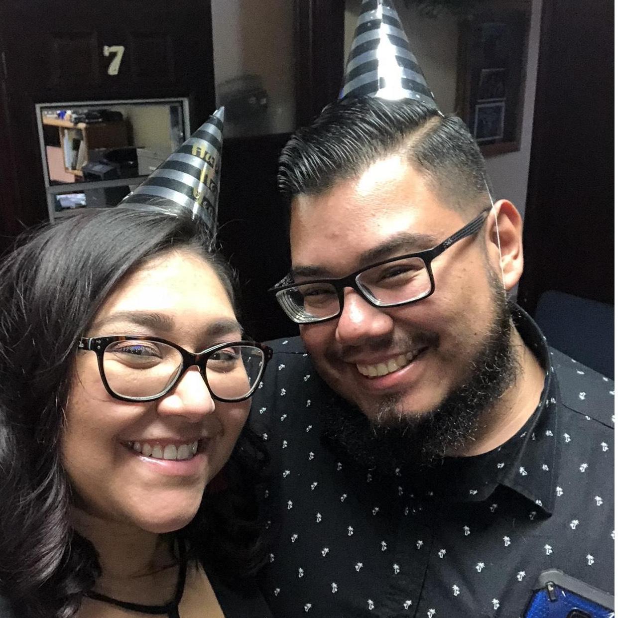 Celebrating our first New Years together