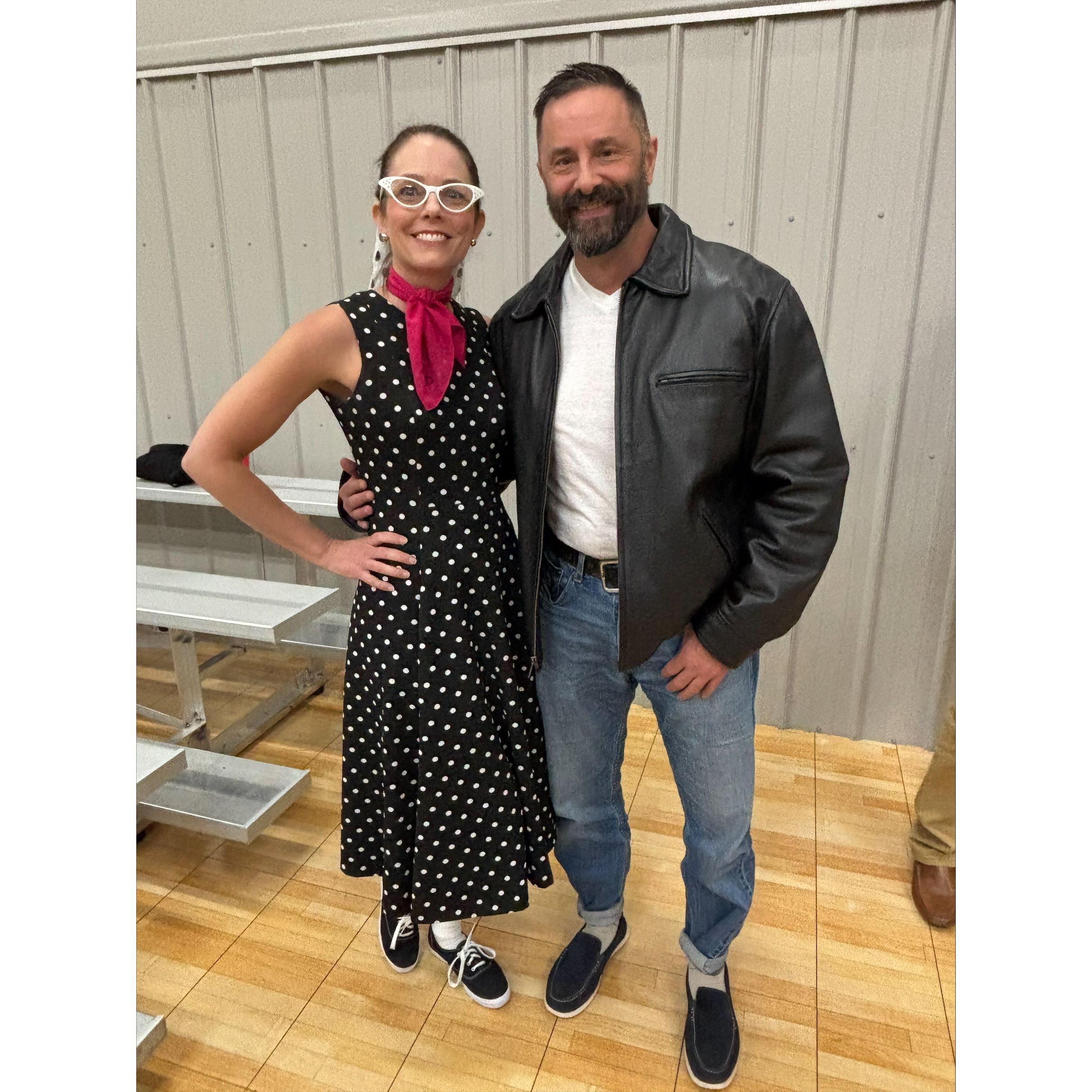 We attended a 50's party and had a great time!!