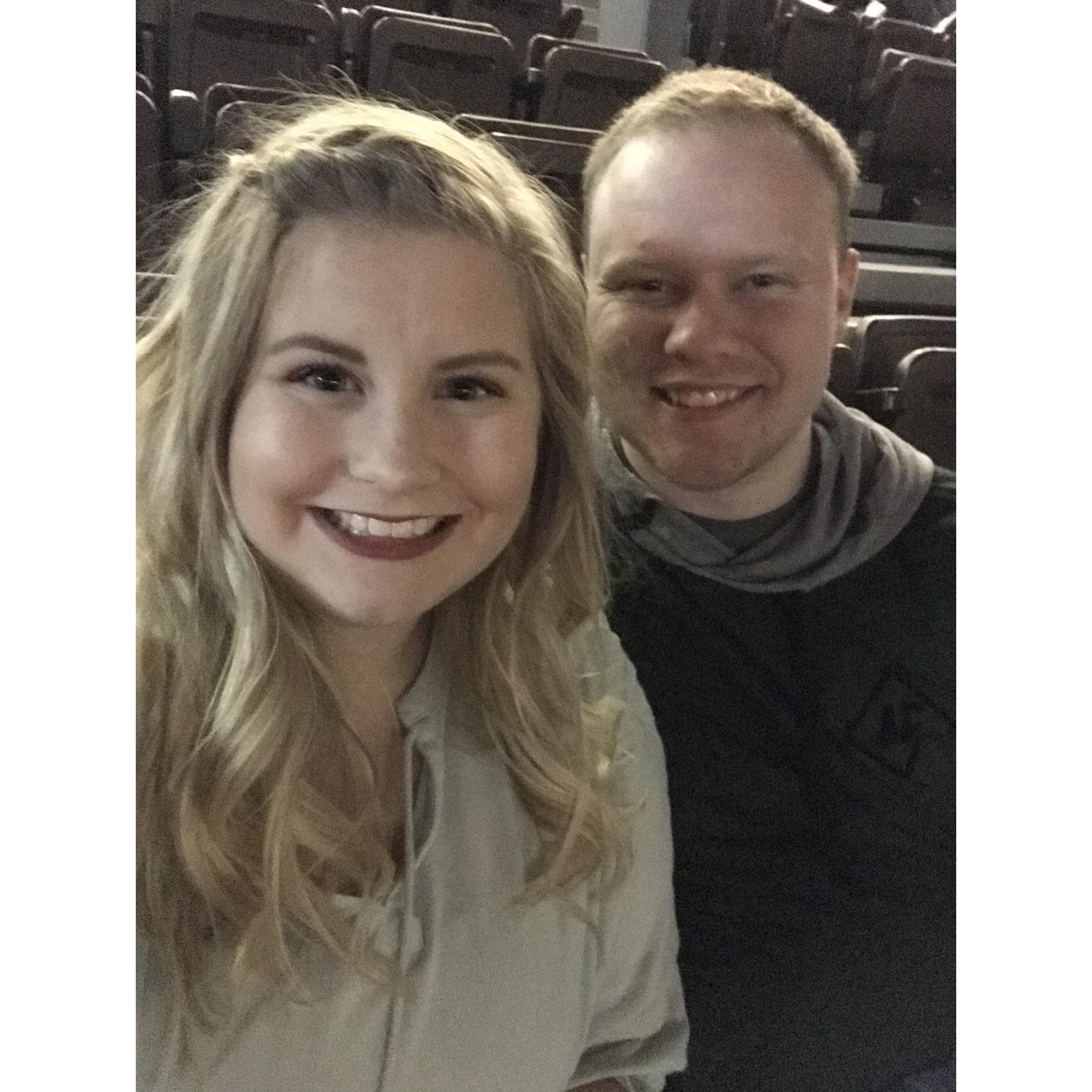 Attended Luke Combs concert on our 2nd year anniversary!!