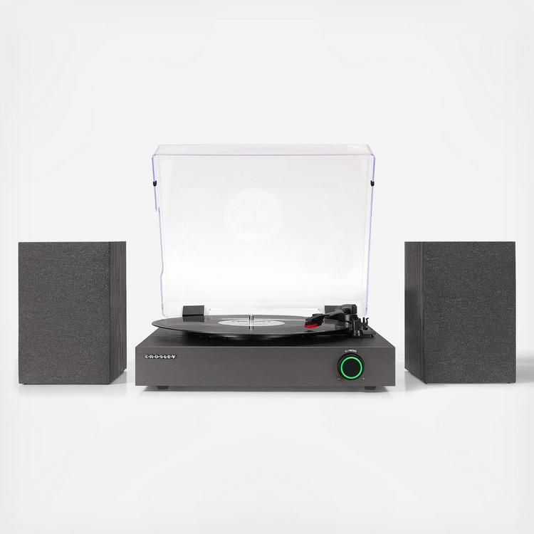 Crosley, Zane Record Player With Speakers | Zola