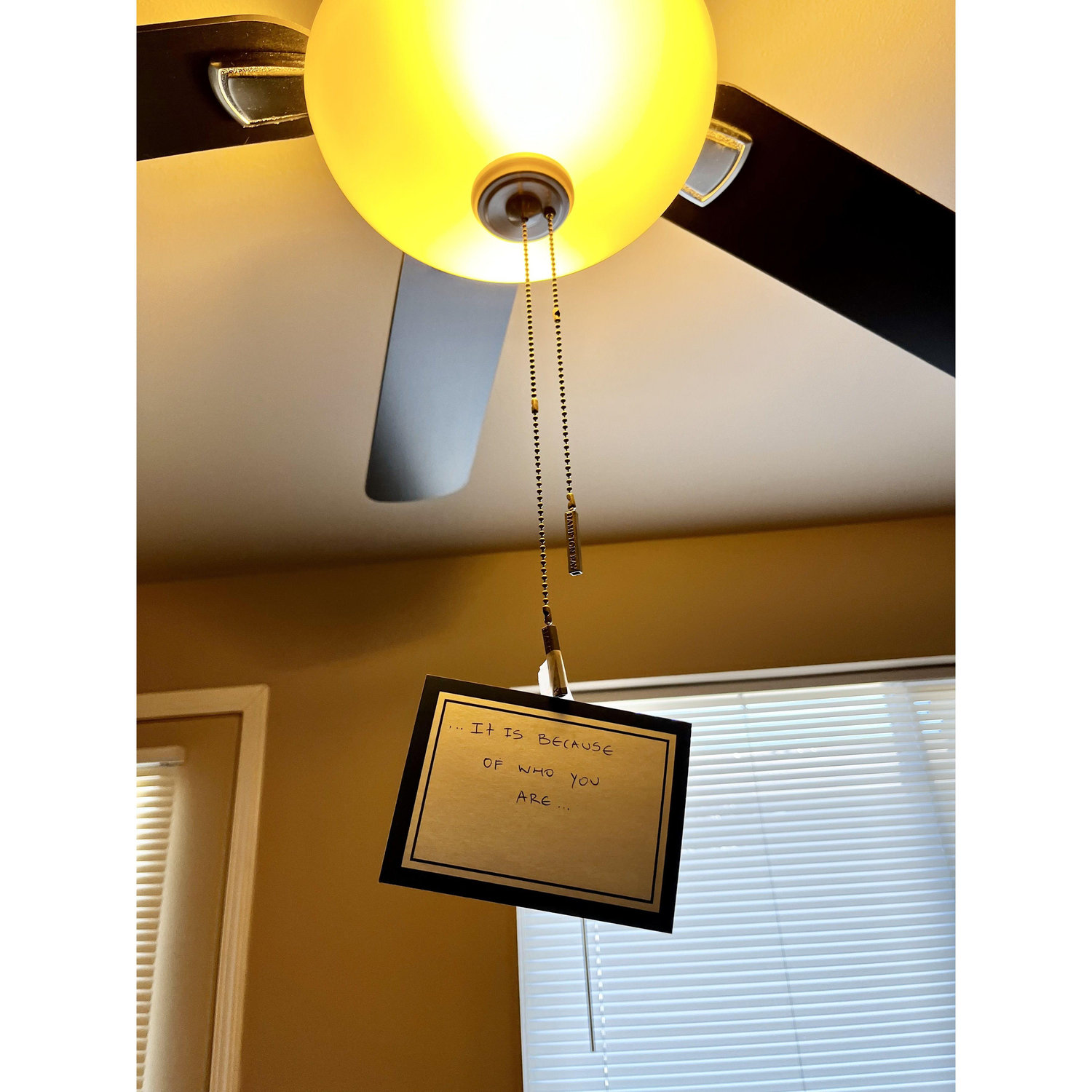 Part 3 of the proposal. This is what the inside of our apartment looked like.