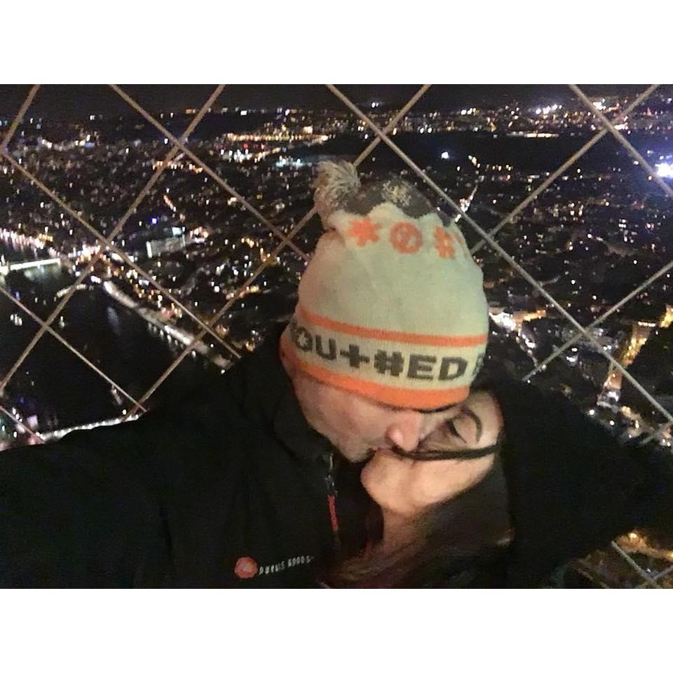 visiting the Eiffel Tower in Paris