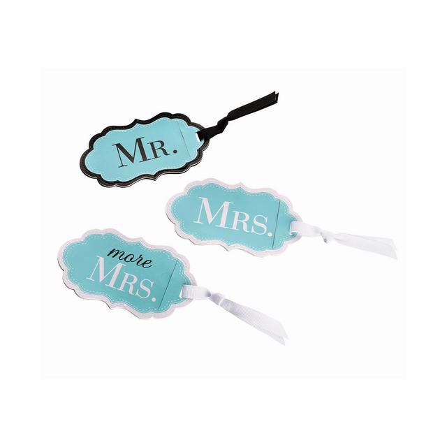 Lillian Rose Mr., Mrs. and More Mrs. Luggage Tags