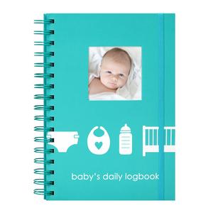 Pearhead Baby's Daily Log Book, Track and Monitor Your Newborn Baby's Schedule