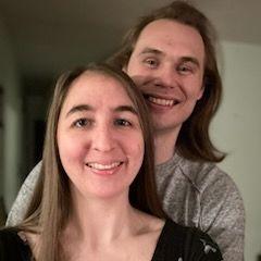 which led to our first photo together