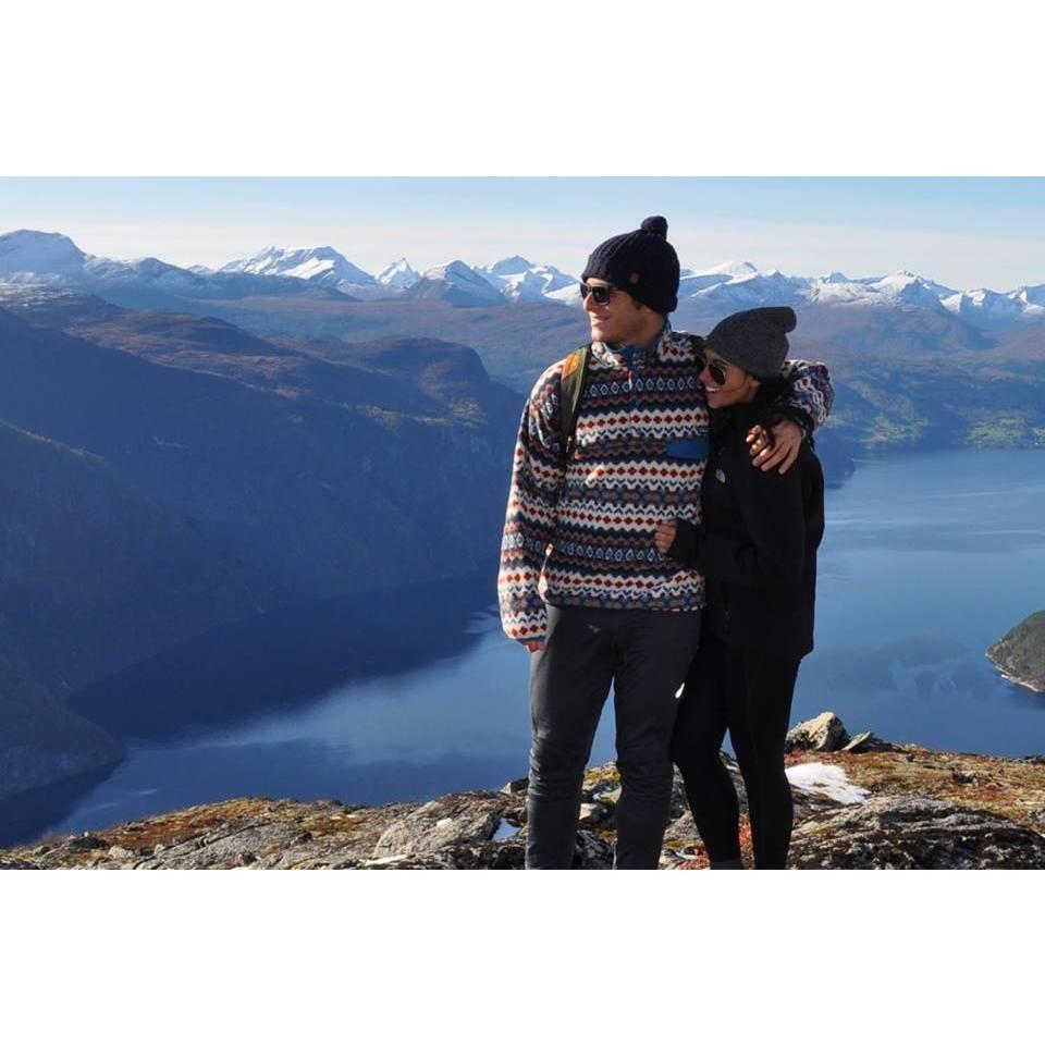 We "glamped" at a yoga retreat in the Norwegian fjords in 2017. Our host recommended this amazing hike!