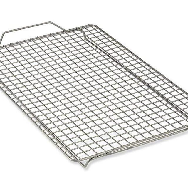 All-Clad J2579064 Pro-Release cooling and baking rack, 16.5 In x 11 In x 1 In, Grey