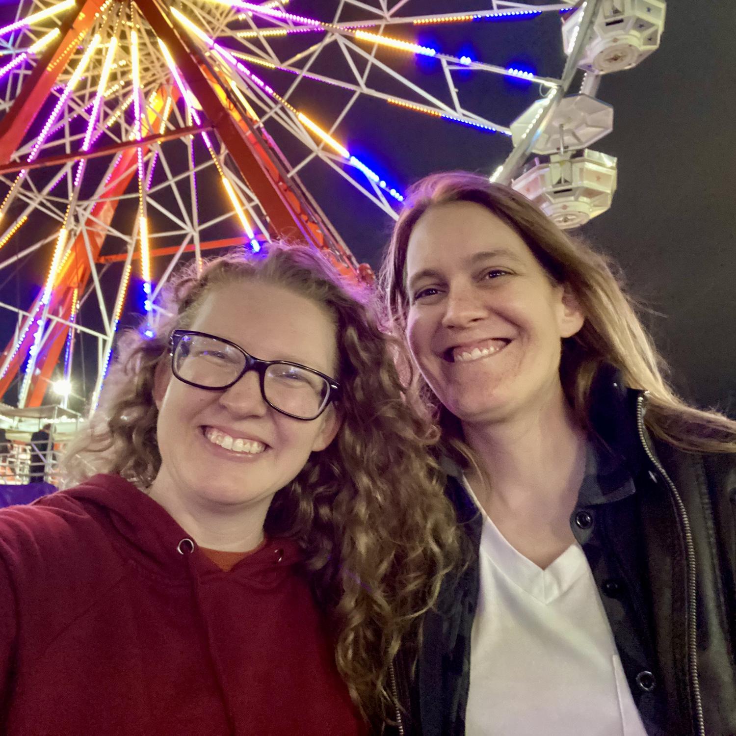 Our fourth date was at the Jacksonville Fair.