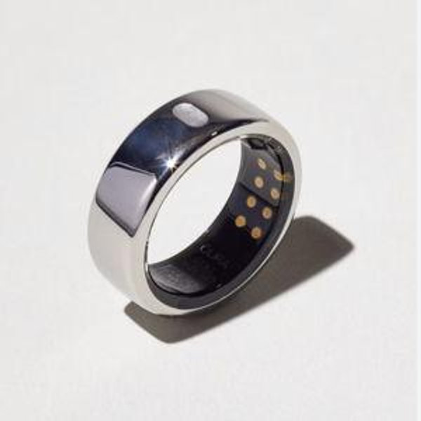 Oura Ring 4 - Silver- Size 7