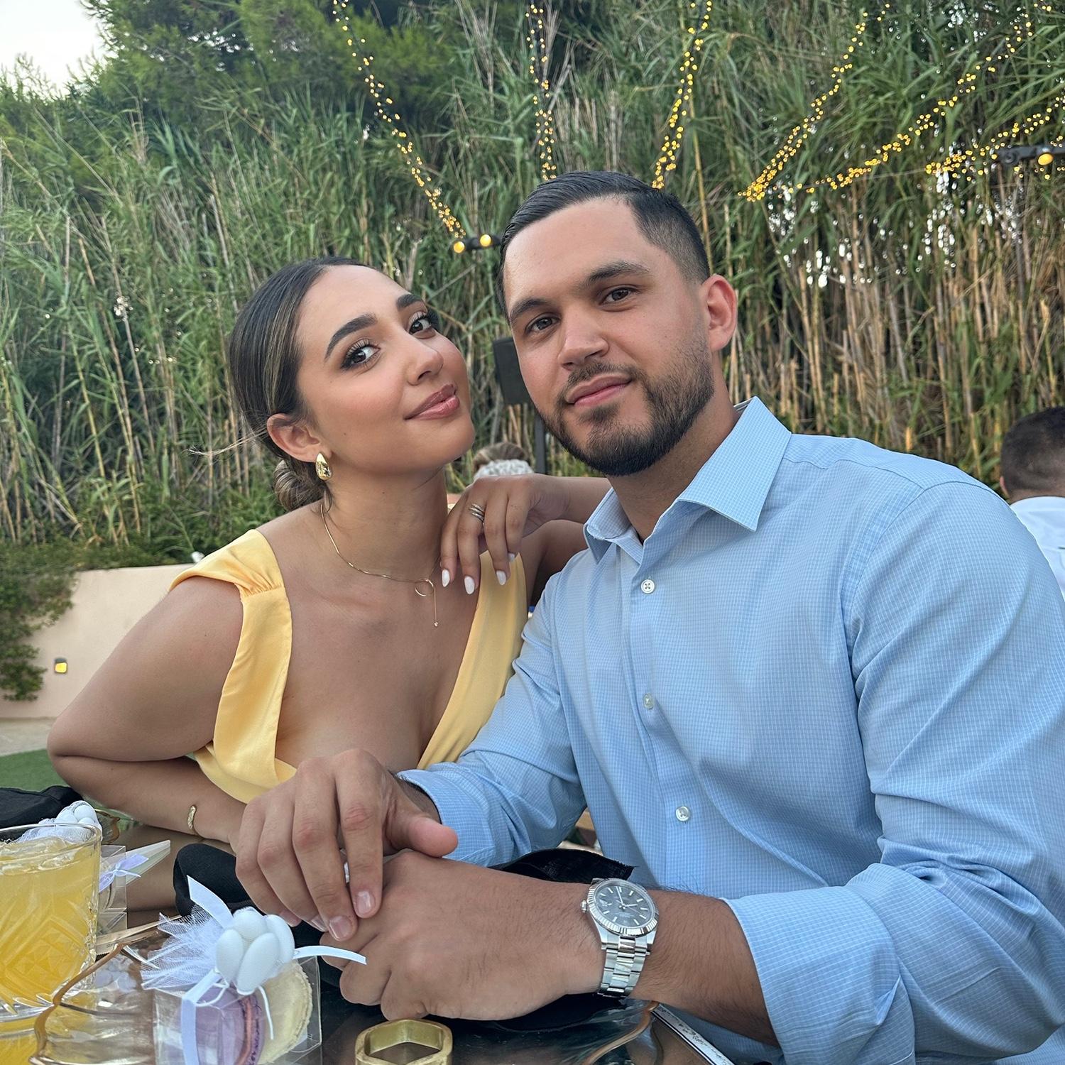 At Alex & Goerge's wedding in Greece