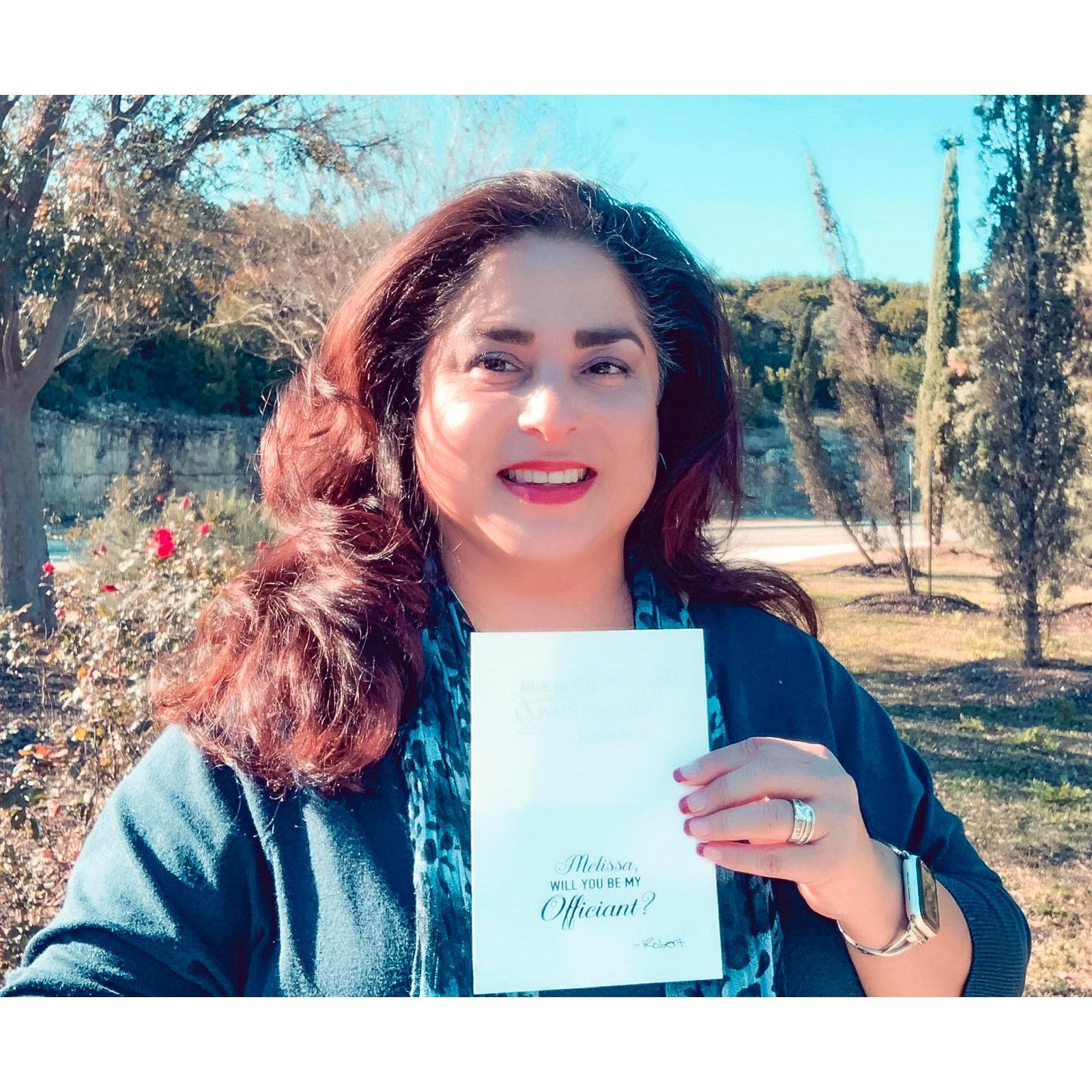 Melissa Guerra - Officiant
