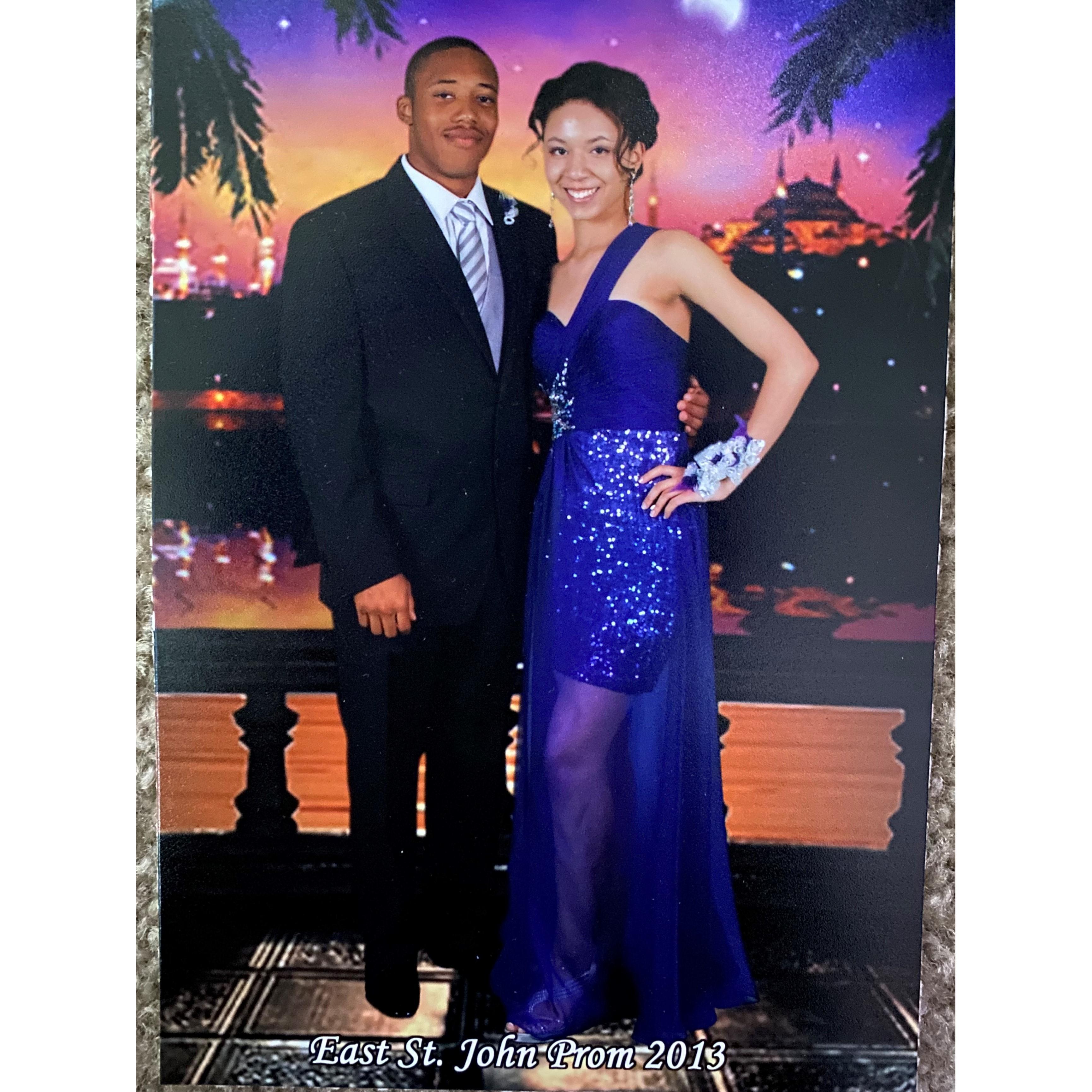 2013: Where it all started, junior prom together as friends.