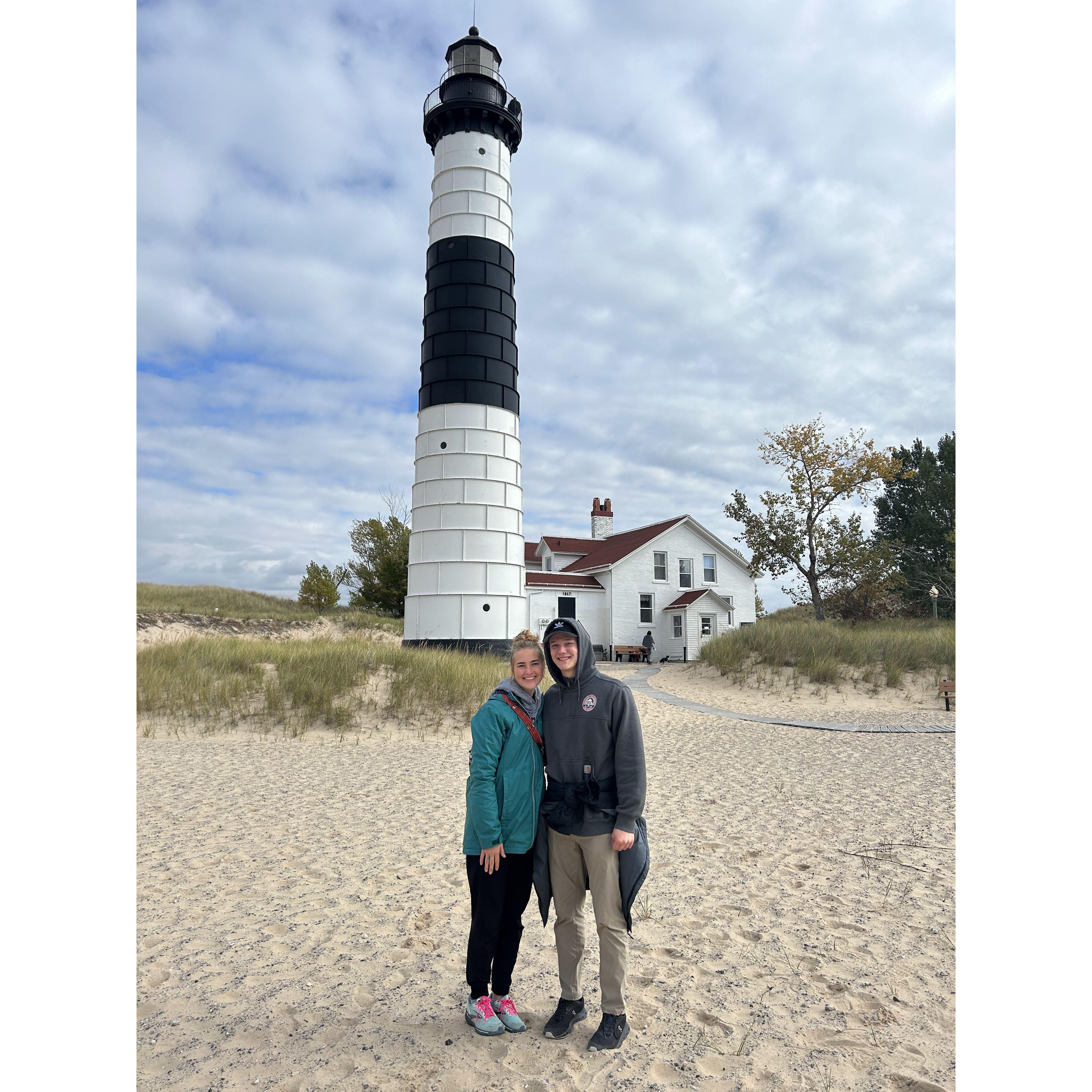 10.17.23 - Day trip up to Ludington, MI. We love to explore together!