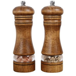 Wood Salt and Pepper Grinder Mills Set