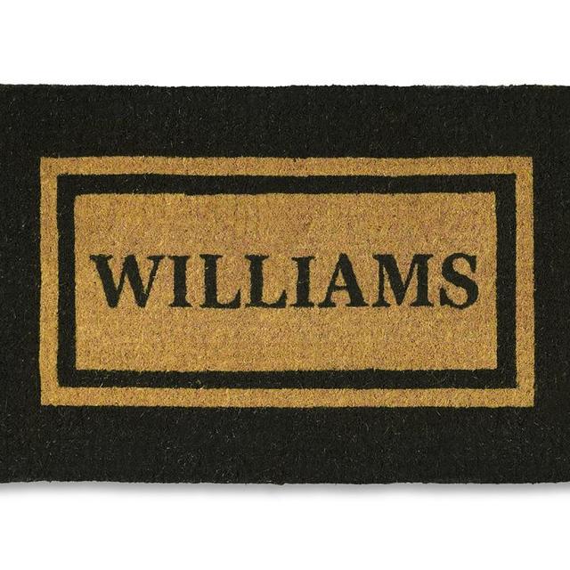 Personalized Picture Frame Coir Doormat