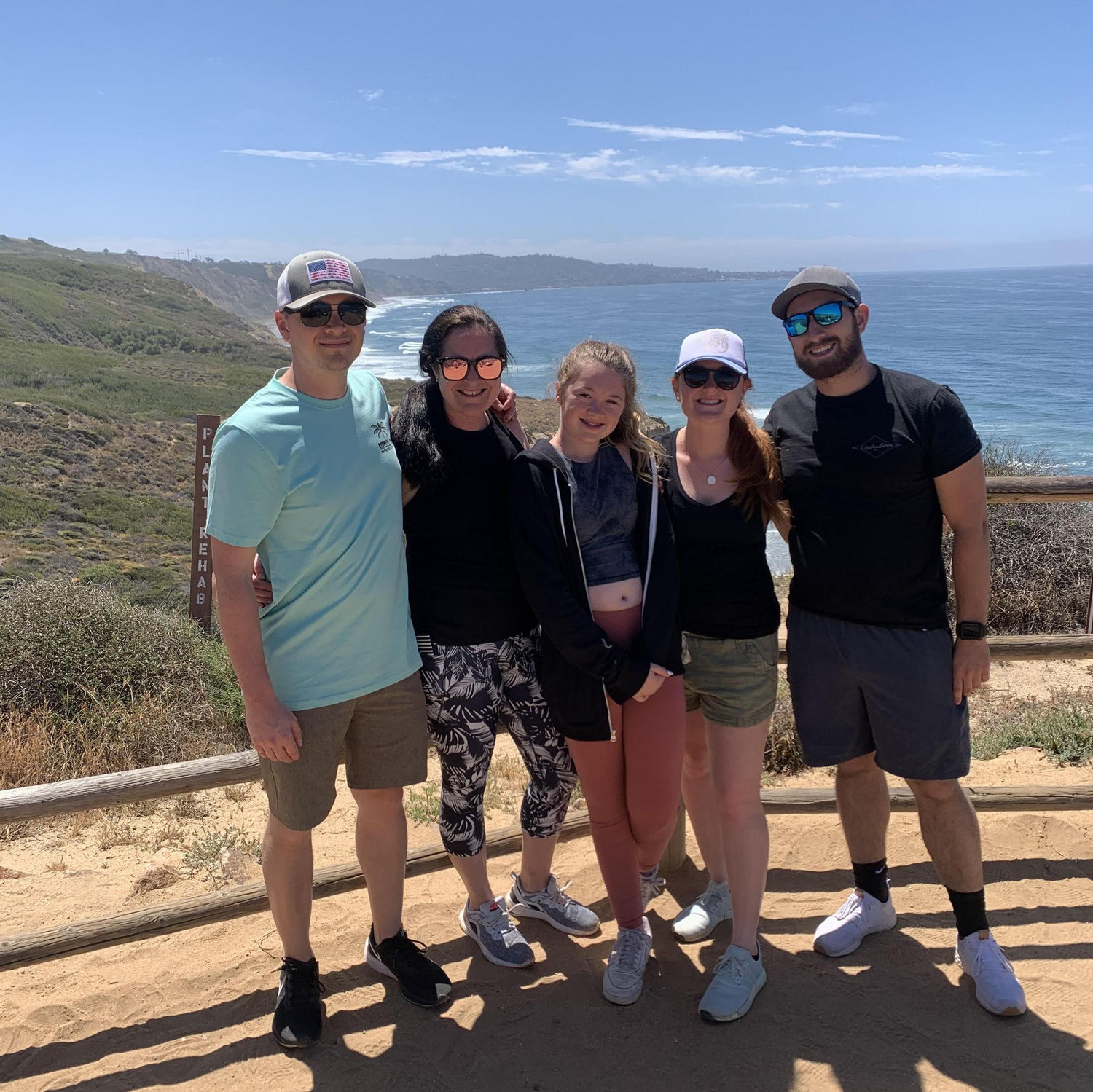 Tyler's first Gilbert family vacation. We spent a week in San Diego days before we moved to FL together.