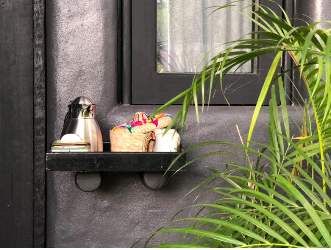 Every morning you get coffee and pastries delivered to your room. Yum!