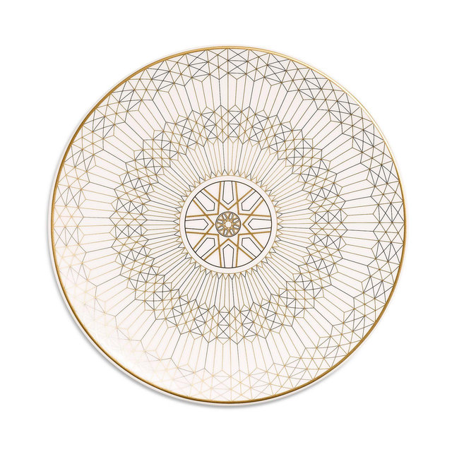 Baccarat Arcadia Gold Bread Plate