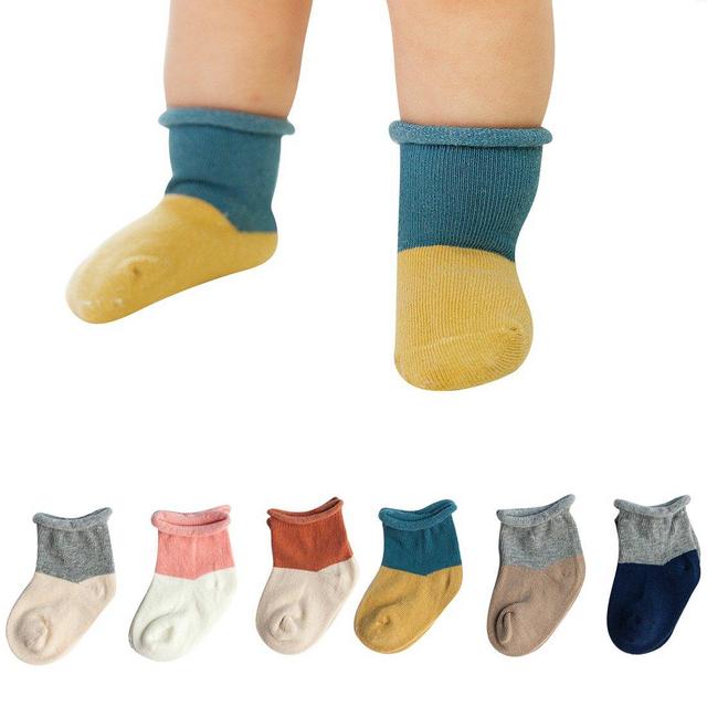 Baby Socks Unisex-Baby Girl/boy Newborn Soft Cotton Toddler Socks(6 Pack),TRAVEL BUS
