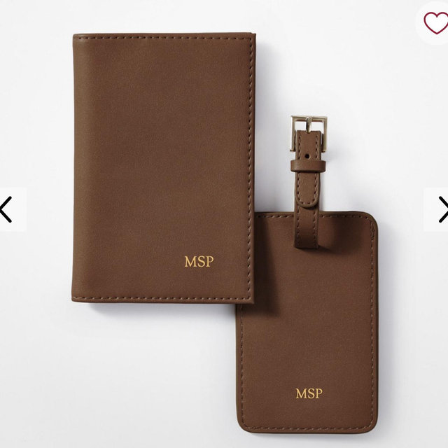 Fillmore Luggage Tag and Passport Case
